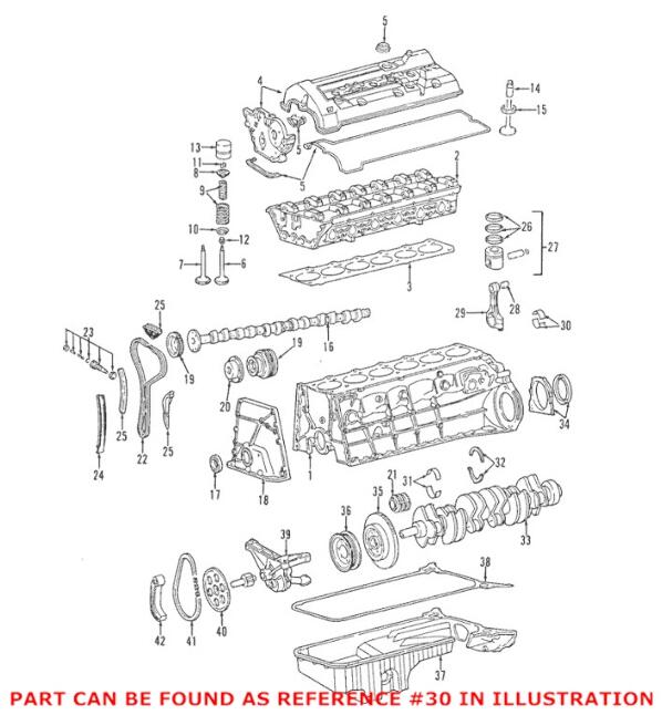 Mercedes Connecting Rod Bearing 1110380910